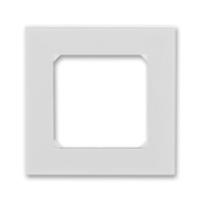 Кнопка с Н.О. контактом одноклавишная цвет серый / белый