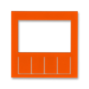 Терморегулятор клавишный цвет оранжевый