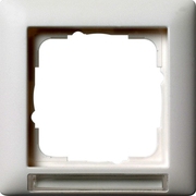 Клавиша одноклавишный с подсветкой и индикацией белого матового цвета