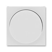 Перекрестный переключатель одноклавишный цвет серый / белый
