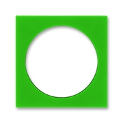 Накладка двухклавишная цвет зеленый