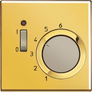 Клавиша одноклавишный с подсветкой и индикацией золотого цвета
