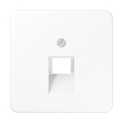 Кнопка с Н.О. контактом одноклавишная цвет белый