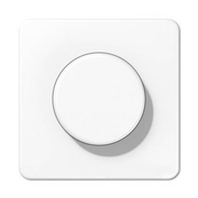 Кнопка с Н.О. контактом двухклавишная цвет белый