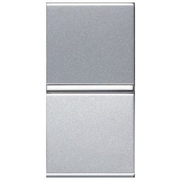 Рамка 7 модулей цвет серебряный