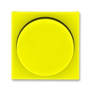 Переключатель одноклавишный цвет жёлтый / дымчатый чёрный