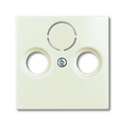 Кнопка с Н.О. контактом одноклавишная цвет белый chalet