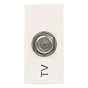 Кнопка с Н.О. контактом двухклавишная, одноклавишная цвет белый
