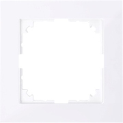 Розетка IP 44 с крышкой одинарная активного белого цвета