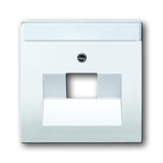 Розетка USB одинарная цвет альпийский белый