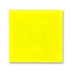 Накладка одноклавишная цвет желтый