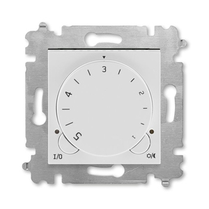 Терморегулятор поворотный цвет серый / белый