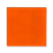 Розетка одинарная цвет оранжевый
