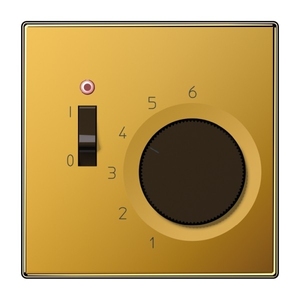 Терморегулятор поворотный цвет золото 24 карата