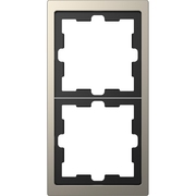 Розетка USB двойная цвет никель