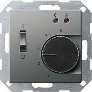 Выключатель / переключатель одноклавишный для установки заподлицо с индикацией цвета нержавеющая сталь