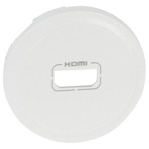 Лицевая панель HDMI, цвет белый