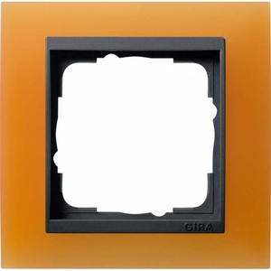 Рамка Opaque 1 пост в оранжевом цвете